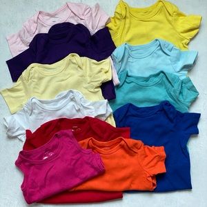 Primary Like New Babysuits bundle 9-12months